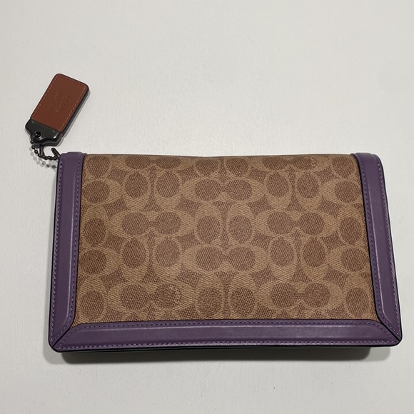 Coach by Zhu Jingyi Riley Crossbody Bag Signature Rexy Dusty Lavender 73942 - Picture 9 of 10